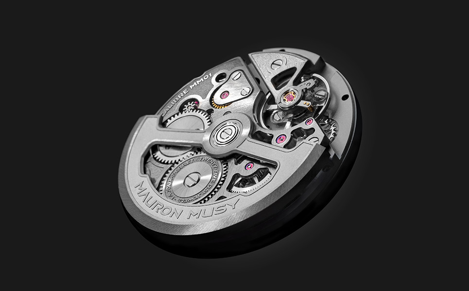 Mauron Musy - La base mécanique : MM01-GMT